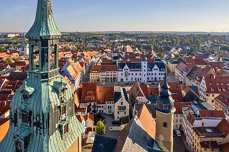Blick auf Freiberg