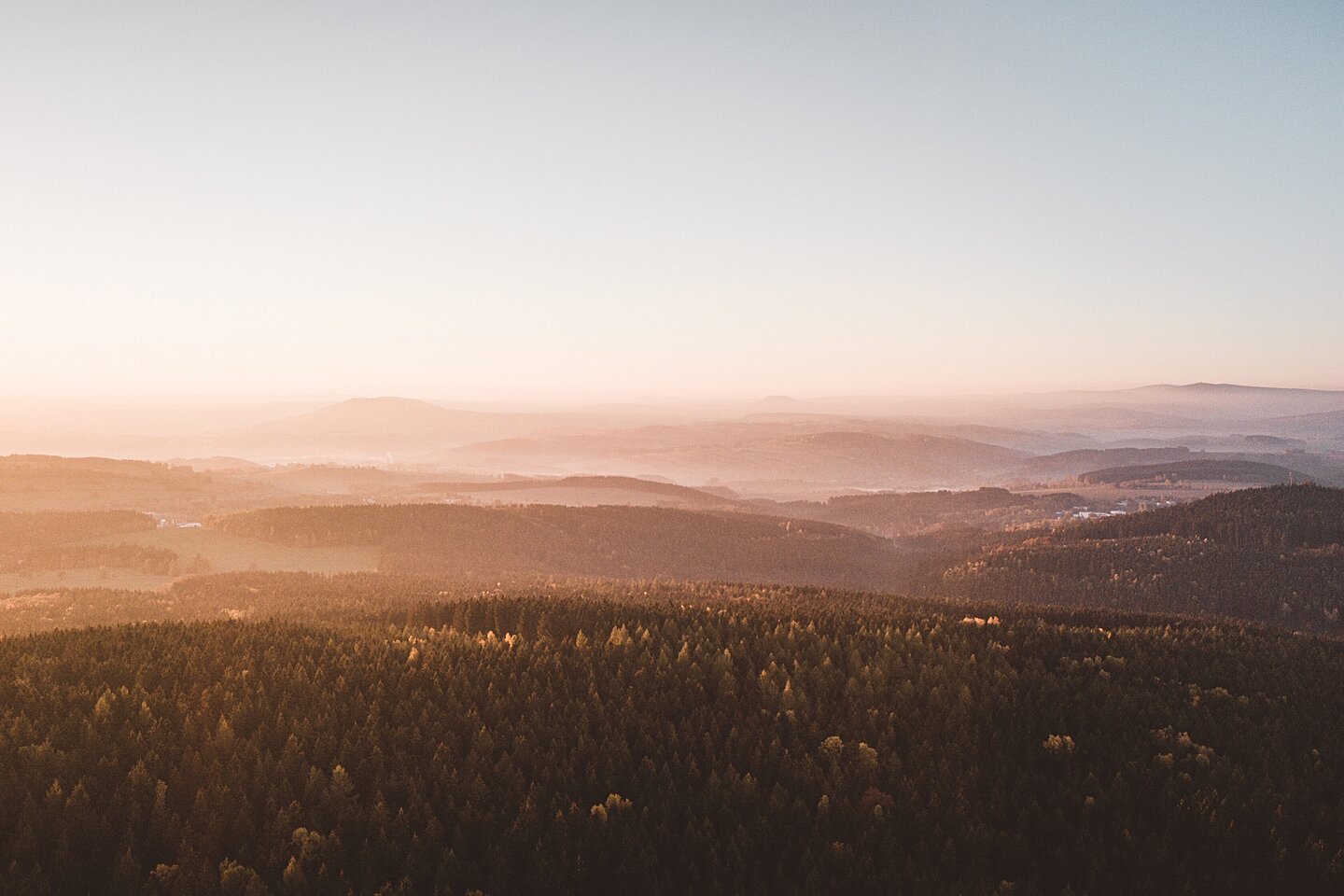 Blick auf die Greifensteinregion
