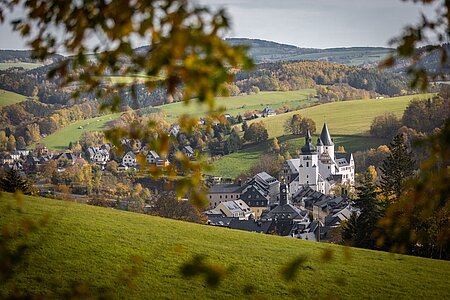 Blick auf Schwarzenberg