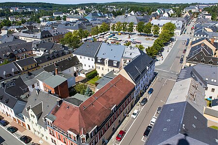 Historische Altstadt in Marienberg
