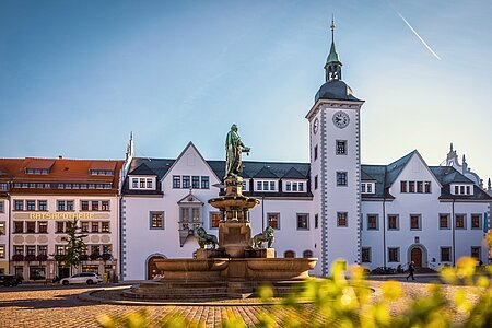 Altmarkt in Freiberg