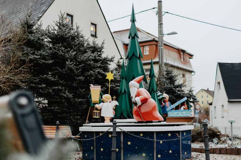 Freilandspieldose in Grünhainichen