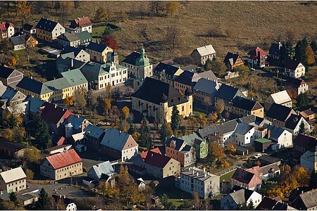 Bergbaulandschaft Abertamy, Bozi Dar, Horni Blatna