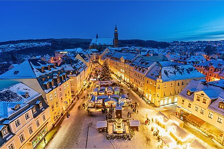 Weihnachtsmarkt in Schneeberg