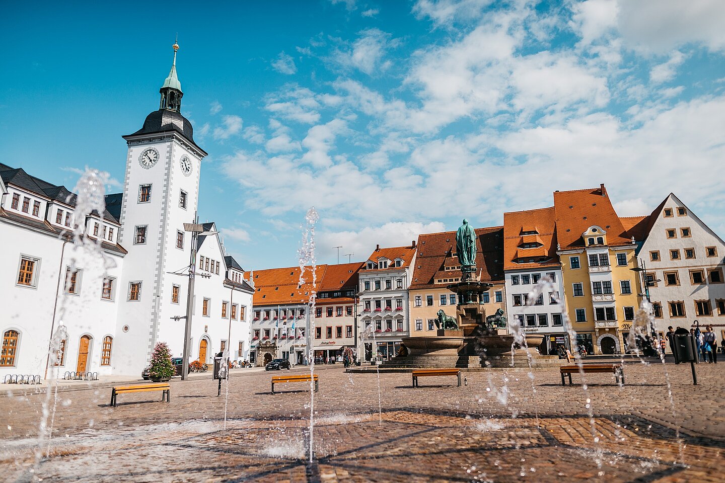 Altstadt in Freiberg