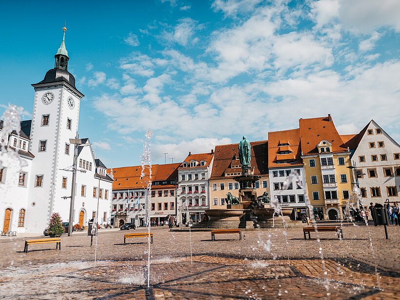 Altmarkt in Freiberg