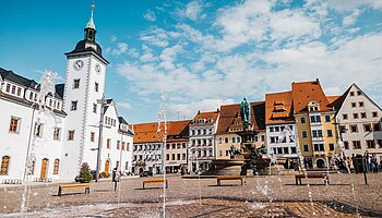 Altstadt in Freiberg