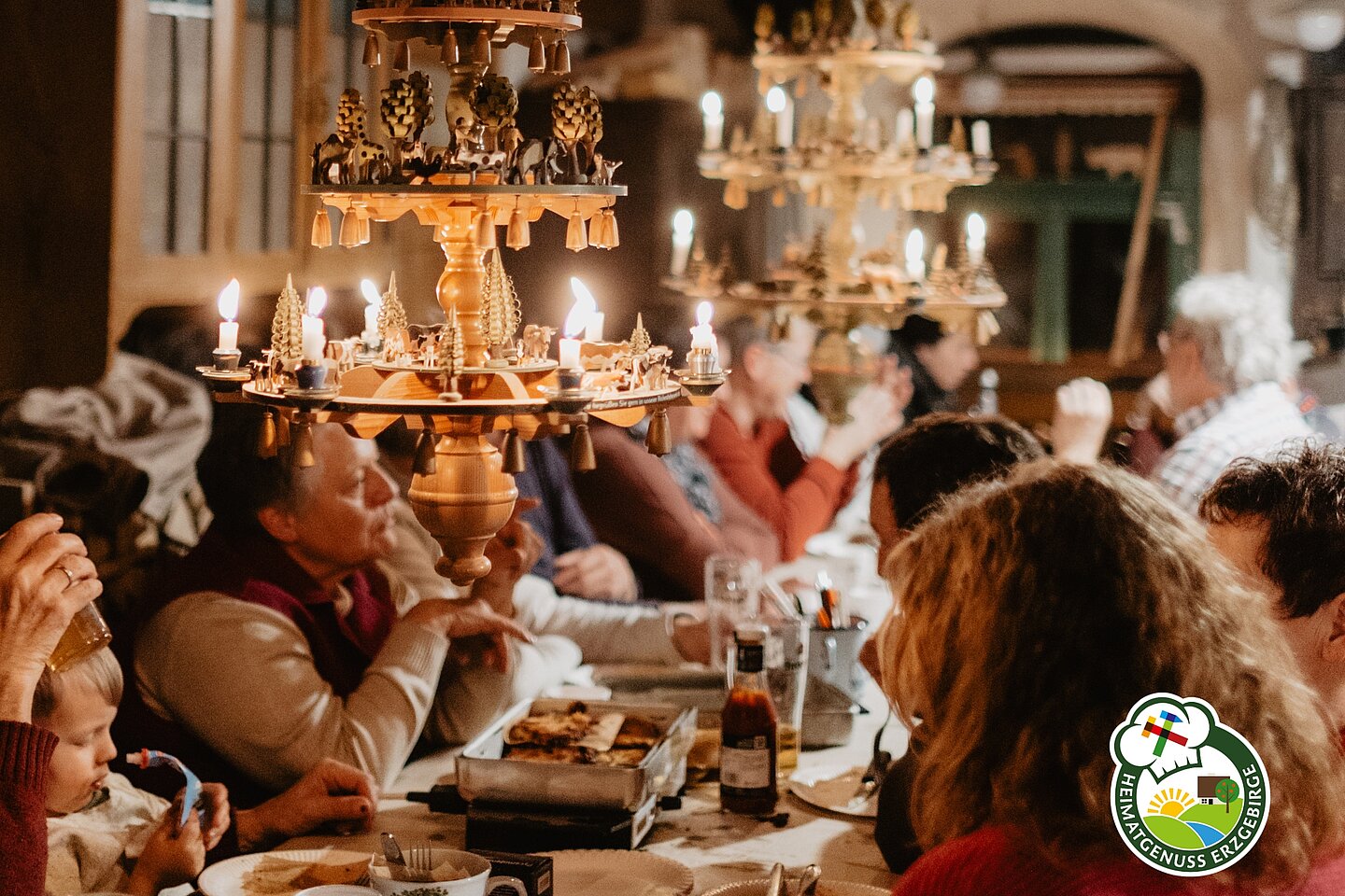 Hutzenabend zur Weihnachtszeit in Seiffen
