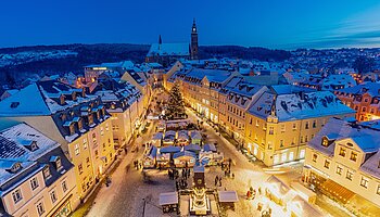 Weihnachtsmarkt in Schneeberg