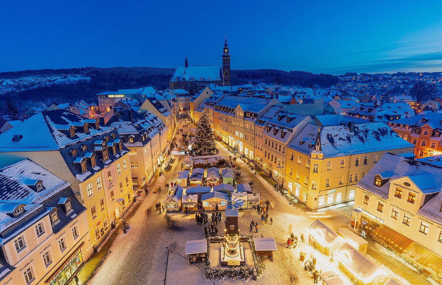 Weihnachtsmarkt in Schneeberg