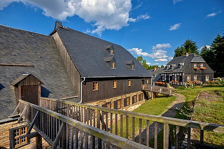 Siebenschlehener Pochwerk in Schneeberg