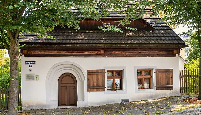 Historisches Lindenhäuschen in Marienberg