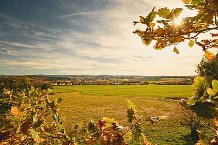 Blick auf Schneeberg