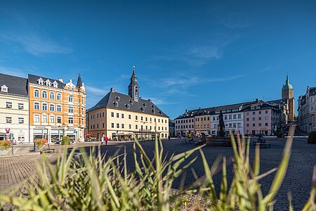 Marktplatz in Annaberg-Buchholz