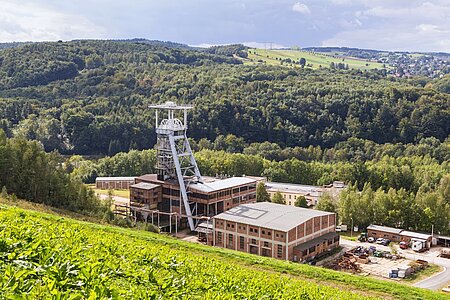 Bergbaulandschaft Uranbergbau