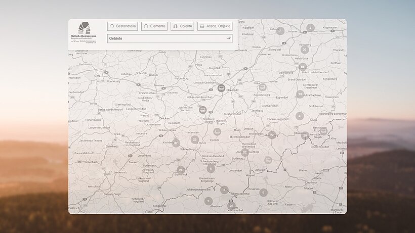 Grafik Interaktive Karte zum Welterbe