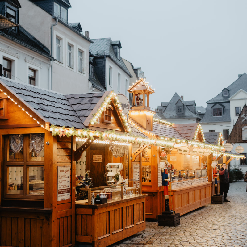 Weihnachtsmarkt in Schneeberg