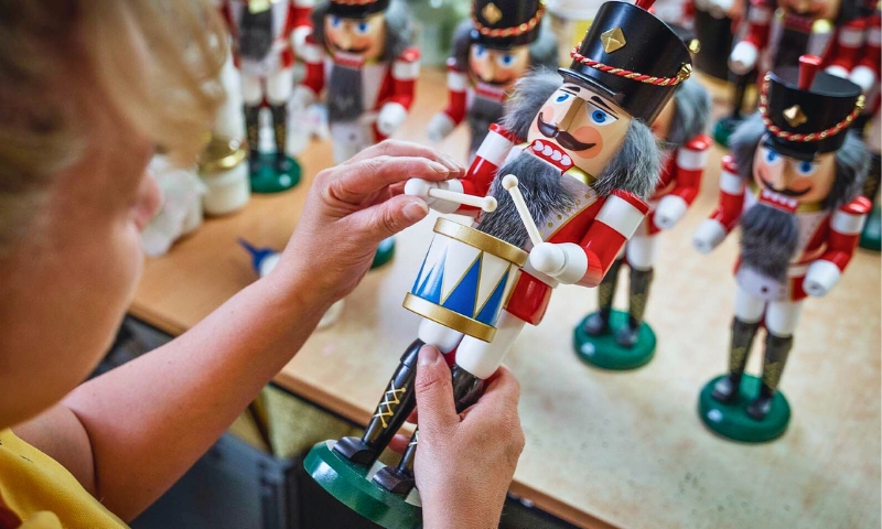 Die Weihnachtszeit in der Region um Olbernhau, Kurort Seiffen & Neuhausen