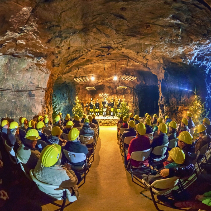 Mettenschicht in den Zinnkammern Pöhla