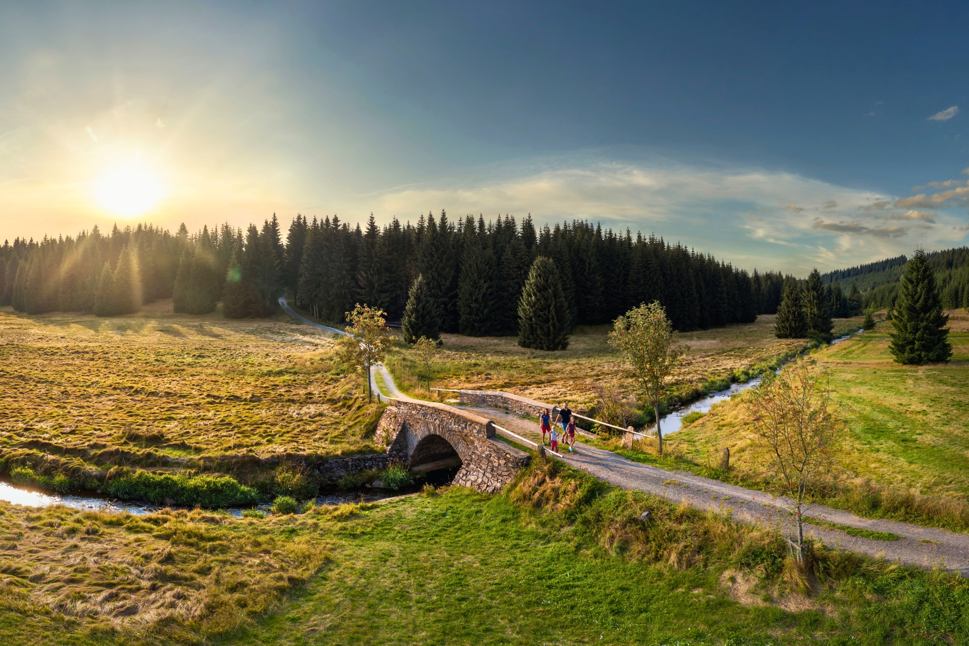 Wandern im Schwarzwassertal