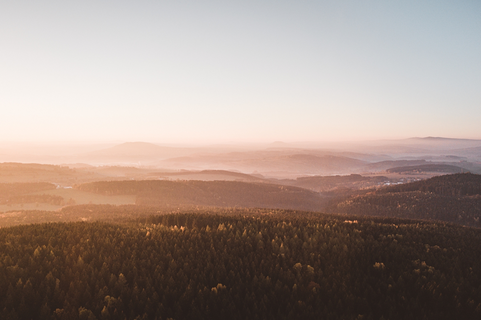 Blick auf die Greifensteinregion