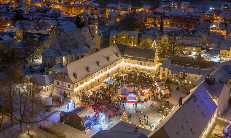 Die Weihnachtszeit in der Region um Olbernhau, Kurort Seiffen & Neuhausen