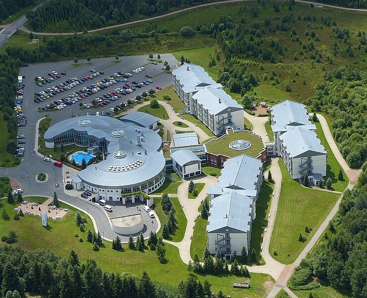 Gesundheitszentrum Raupennest von oben (Holger Menzer)