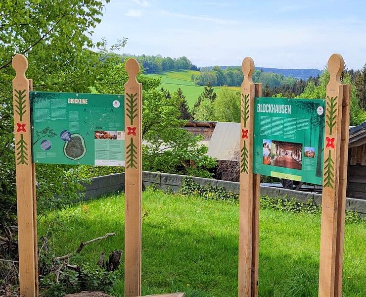 BLOCKLINE Infotafeln in BLOCKLHAUSEN (Andreas Martin )