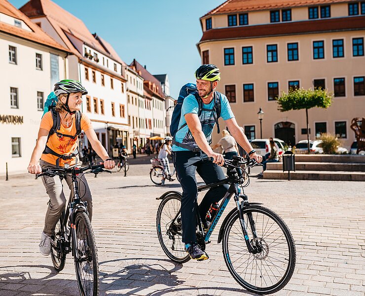 Radfahren in und um Freiberg (Silberstadt Freiberg/599media, Paul Schmidt)