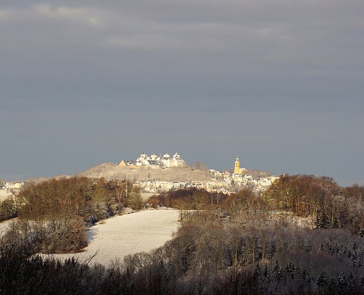 Auch im Winter gibt es grandiose Aussichten (Robert Arnold, Gemeinde Grünhainichen)