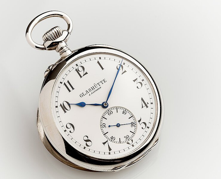 Historische Glashütter Taschenuhr (René Gaens)
