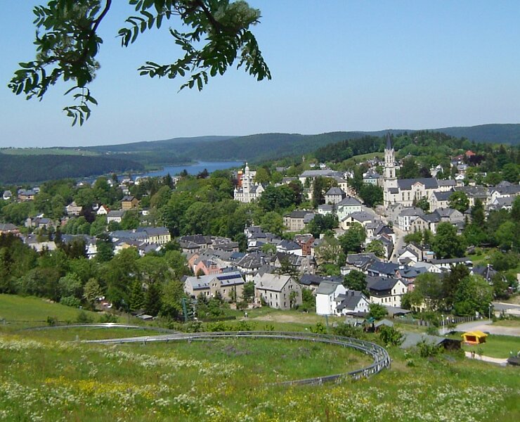 Blick auf Eibenstock (Yvonne Lancho)