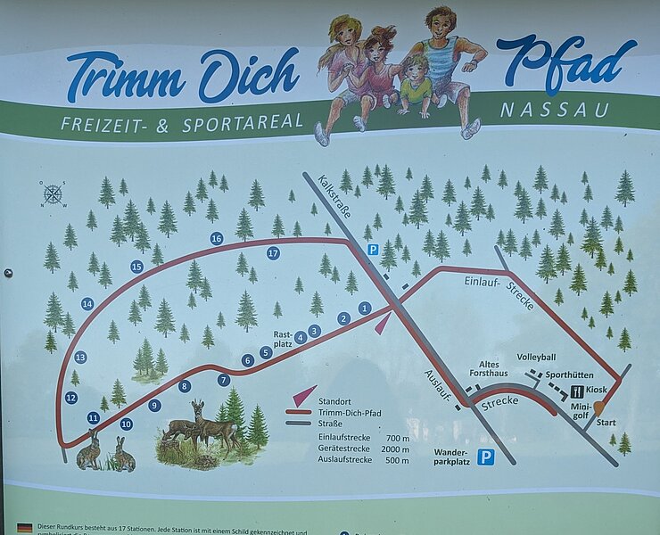 Trimm-dich-Pfad Nassau_Strecke (Erlebnisheimat Erzgebirge)