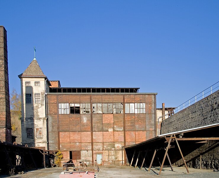 Hüttenkomplex Muldenhütten / Untere Muldener Hütte - Schachtofengebäude (WFE GmbH Annaberg-Buchholz)