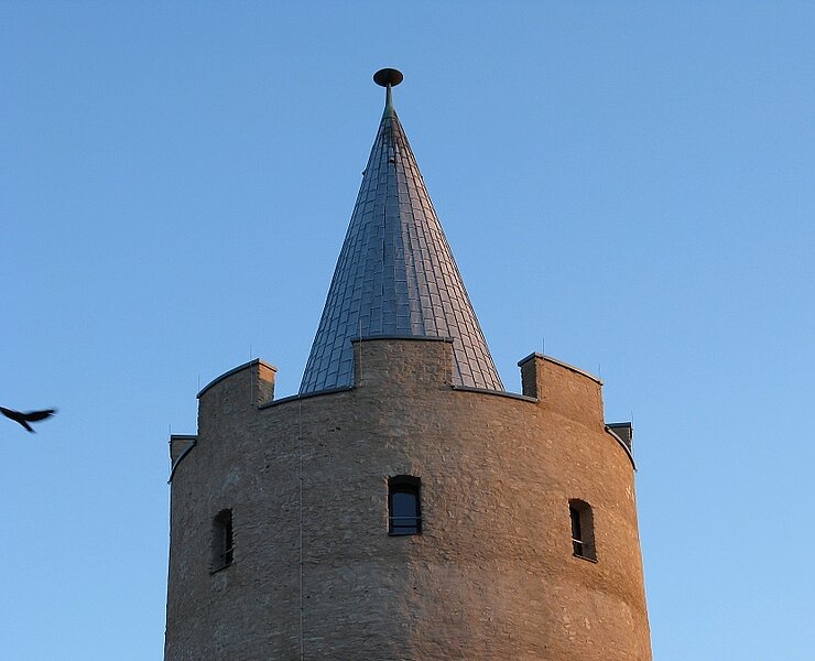 Bergfried "dicker Heinrich" (Stadt Zschopau Schloss Wildeck)