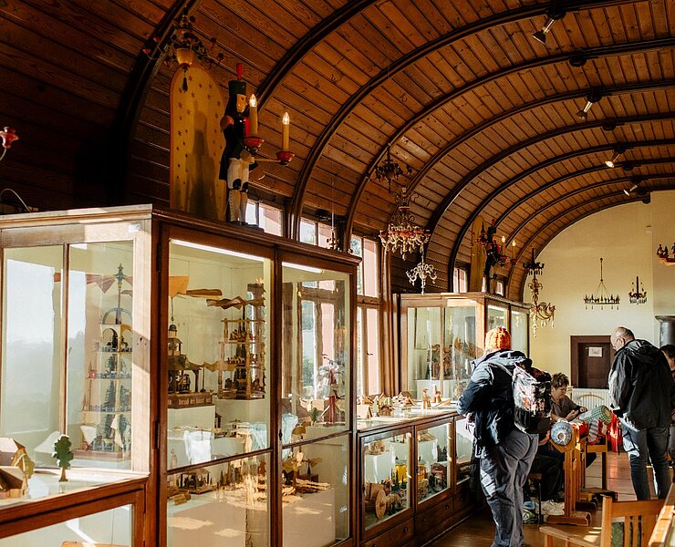Museum Erzgebirgische Volkskunst in Grünhainichen (Tourismusverband Erzgebirge e.V./ Anna Schalling)