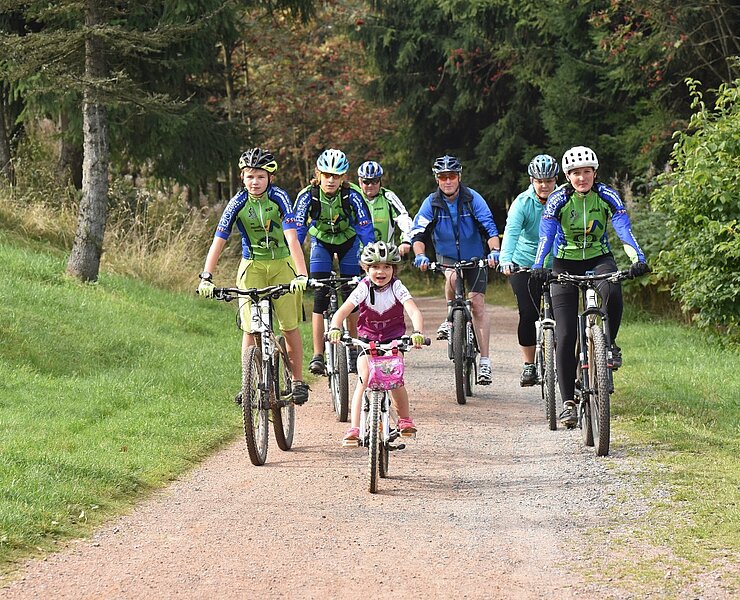 Fahrradtour in der Urlaubsregion Altenberg (Egbert Kamprath)