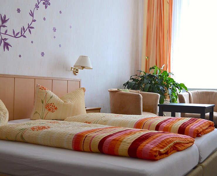 Doppelzimmer mit Blick zum Markt ()