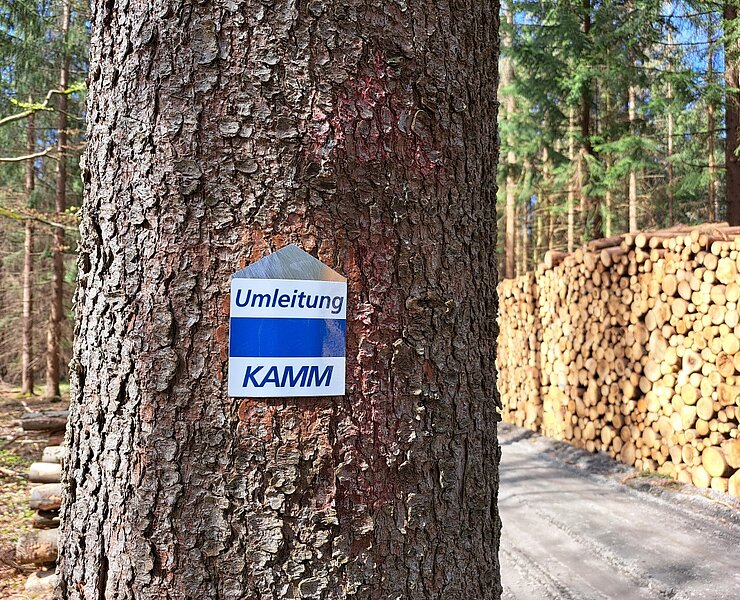 Kammweg Umleitung (B. Knöbel)