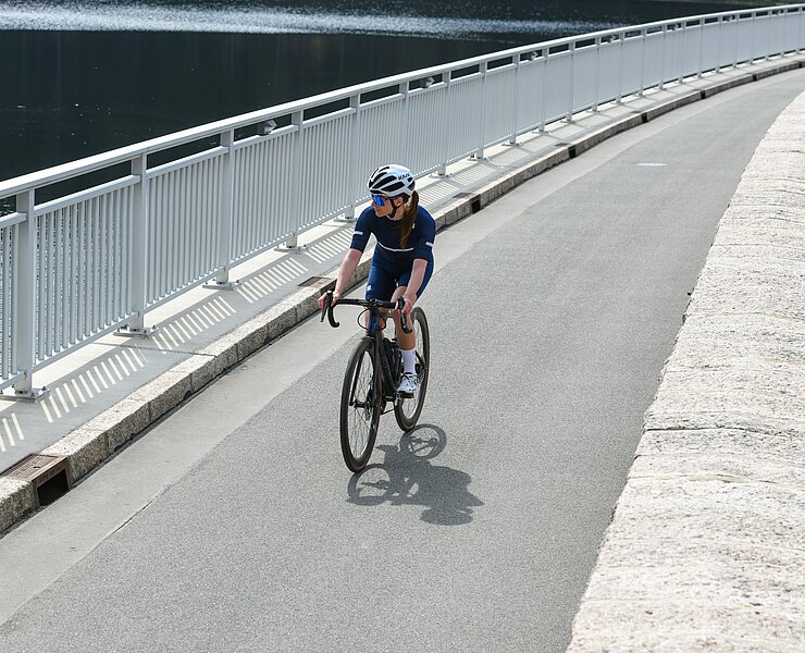 Staumauer Talsperre Eibenstock (Foto Harzer)