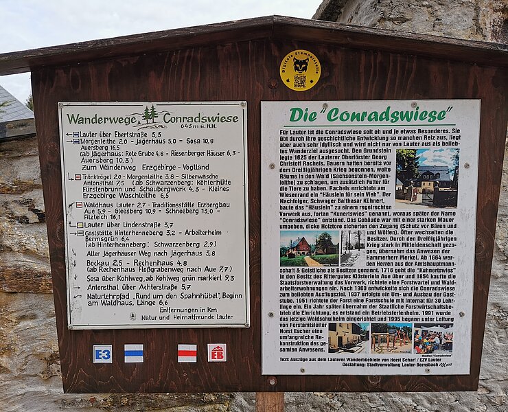 digitale Stempelstelle Conradswiese (Wanderbarer Silberberg PM)
