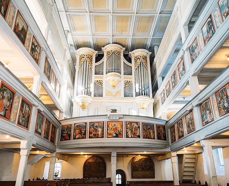 Wehrkirche Großrückerswalde Innenansicht (Christian Gerlach)