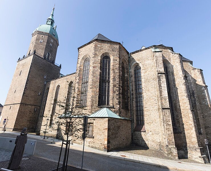 Historische Altstadt Annaberg / St. Annenkirche (M. Borrmann)