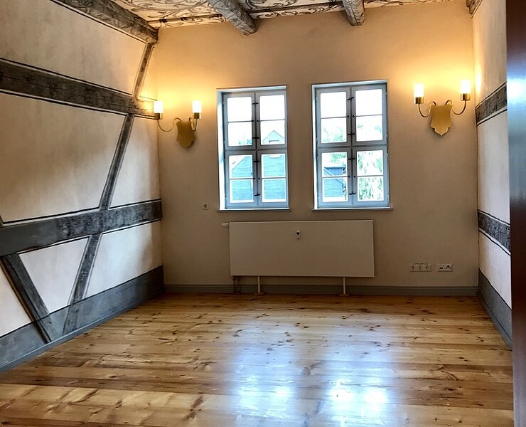 Blick in das Festzimmer (Stadtverwaltung Schwarzenberg)