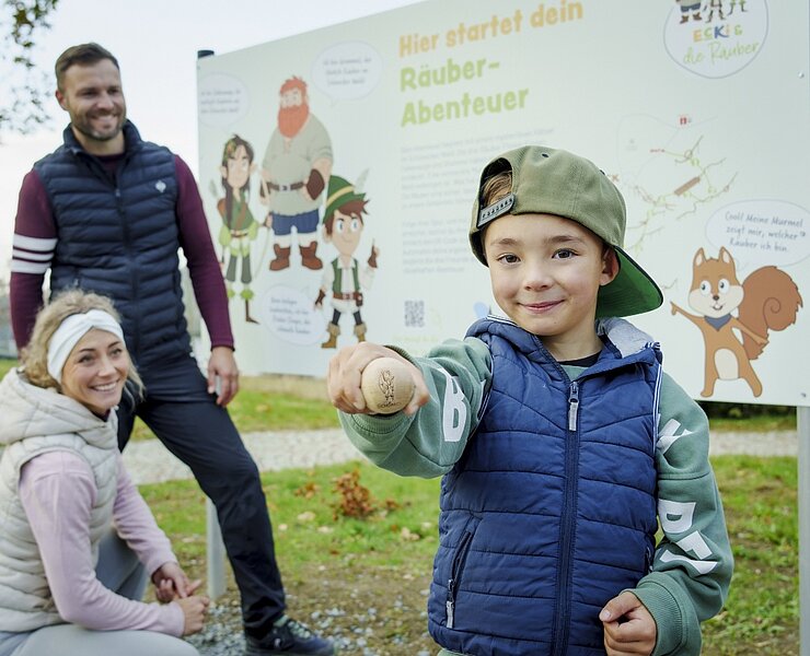 Kinderwanderweg "Ecki und die Räuber" ()