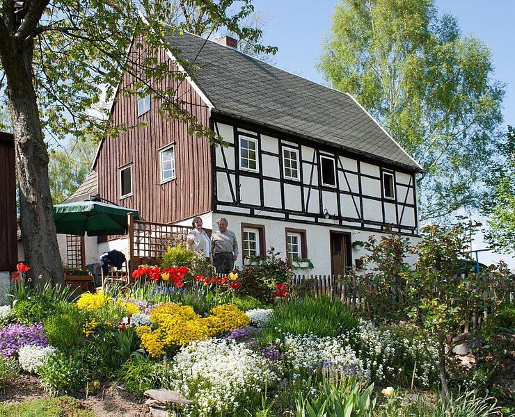 Grube Alte Hoffnung Gottes Erbstolln - Steigerhaus (WFE GmbH Annaberg-Buchholz)