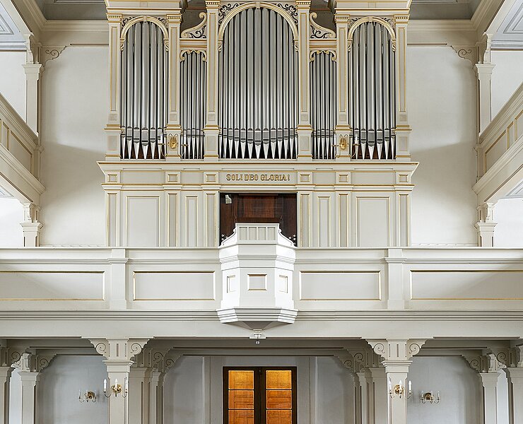 Blick auf die Richard-Kreutzbach-Orgel (Peter Eberts)
