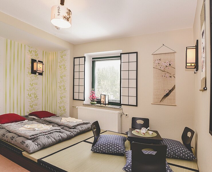 Japanzimmer der Jugendherberge Sayda (DJH Redaktion)