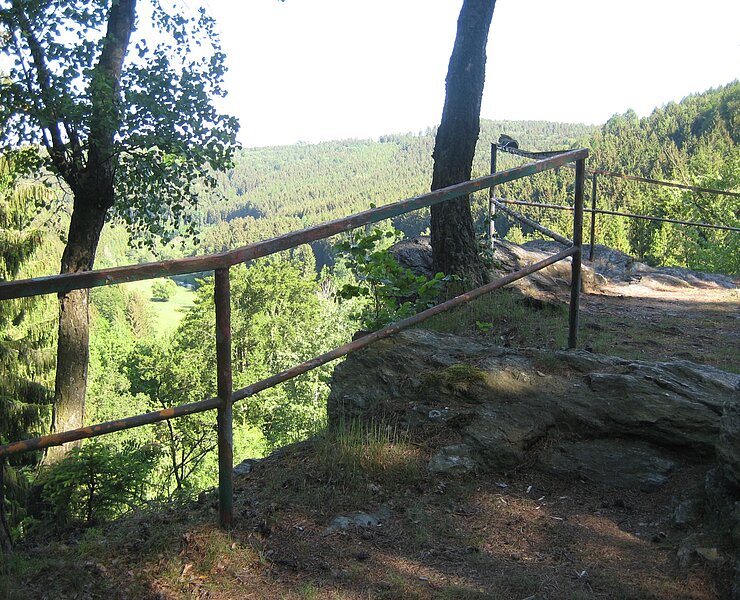 Ausblick vom Burgstein (Corinna Bergelt)