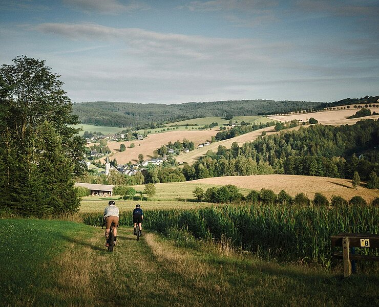 Gravelbiken im Erzgebirge (Tourismusverband Erzgebirge e.V. /Dan Zoubek )
